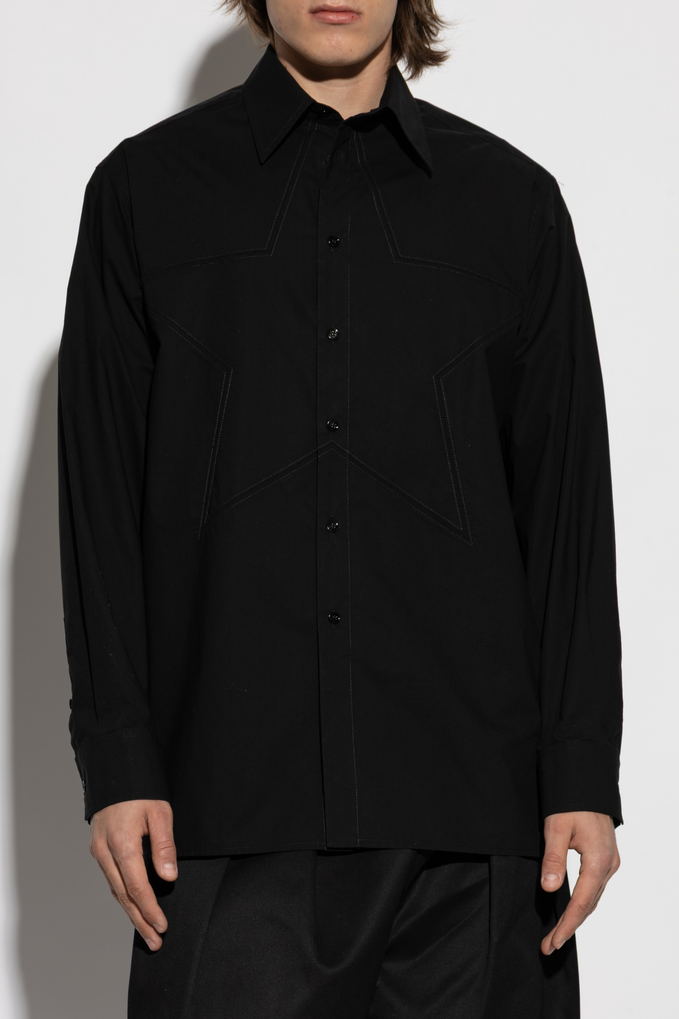 トップス MM6 Tied Button Up Shirt 2020 size 36 MM6 Maison Margiela Silk shirt | Women's Clothing | Vitkac